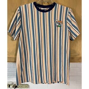 Nickelodeon Rugrats T Shirt Mens Large Multi Color Striped Graphic